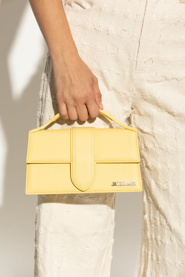 Jacquemus Yellow Handbag `Le Grand Bambino`