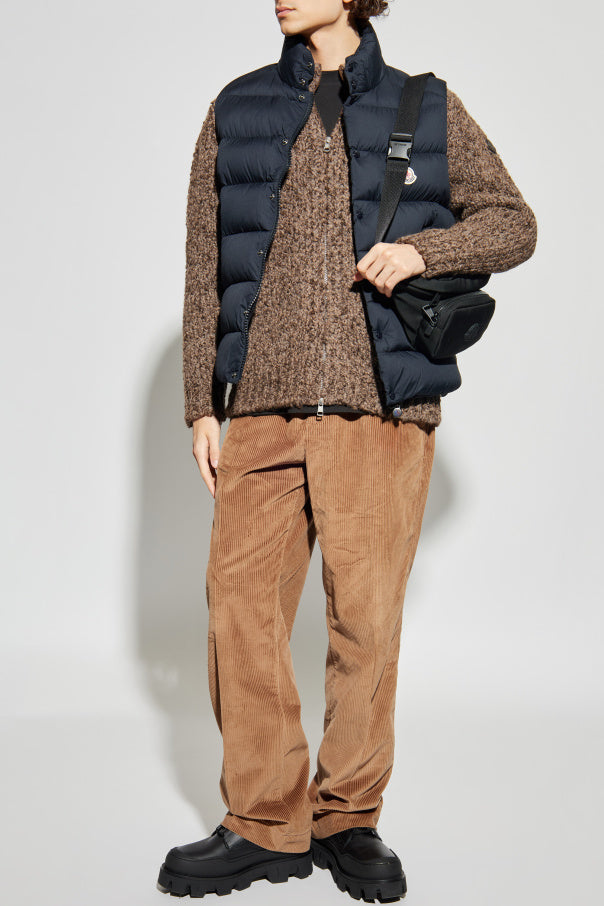 Moncler Navy Blue 'Tibb' Down Gilet