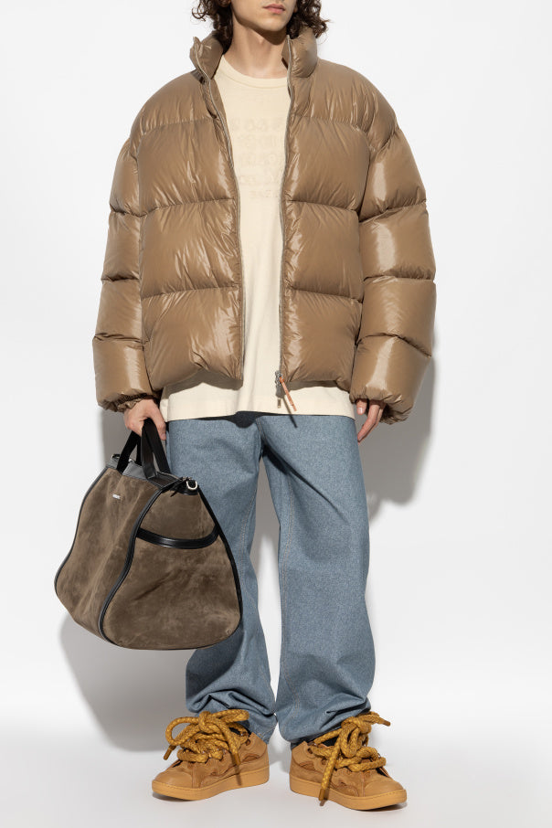 Jil Sander+ Beige Down Jacket With Hood
