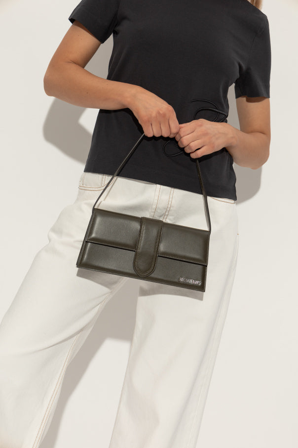 Jacquemus Brown Shoulder Bag "Le Bambino Long"