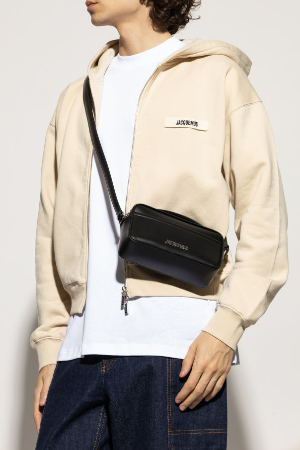 Jacquemus Black Shoulder Bag "Baneto"