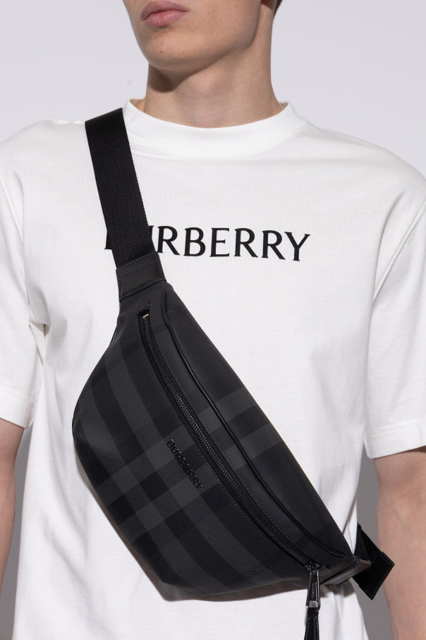 Burberry Black Dog Waist Bag