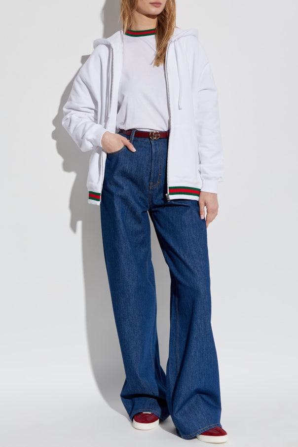 Gucci White T-shirt With Logo