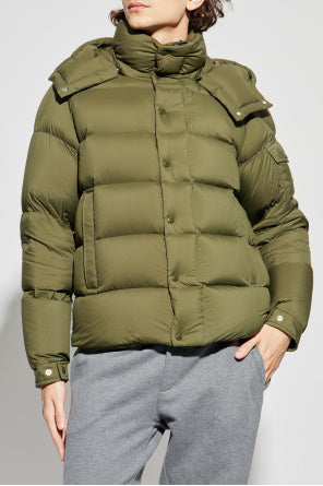 Moncler Green Down Jacket "Maya"