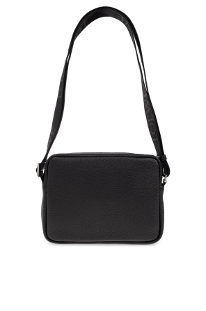 Loewe Black Shoulder Bag "Pebble Medium"