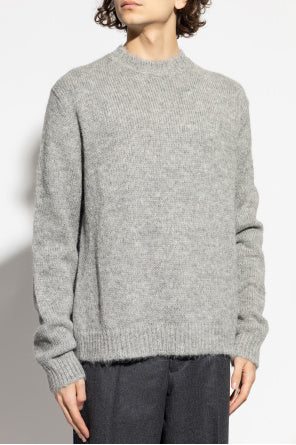 Jil Sander Grey Crew Neck Sweater