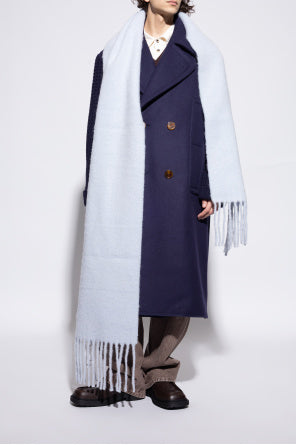 Jacquemus Light Blue Scarf With Logo