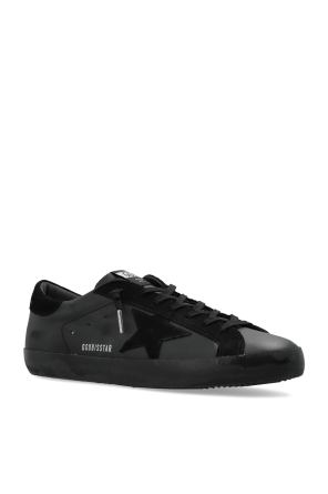Golden Goose Black ‘Super-Star Classic With List’ Sports Shoes
