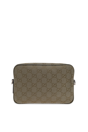 Gucci Green Handbag With "GG" Pattern