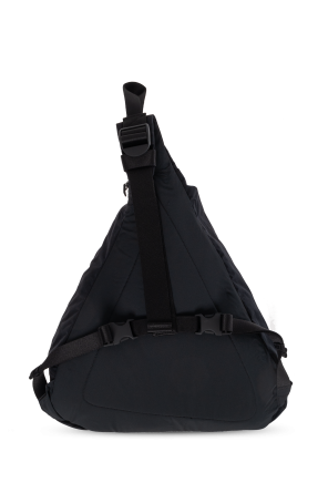 Stone Island Black Shoulder Backpack