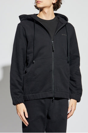 Moncler Black Sweatshirt With Logo