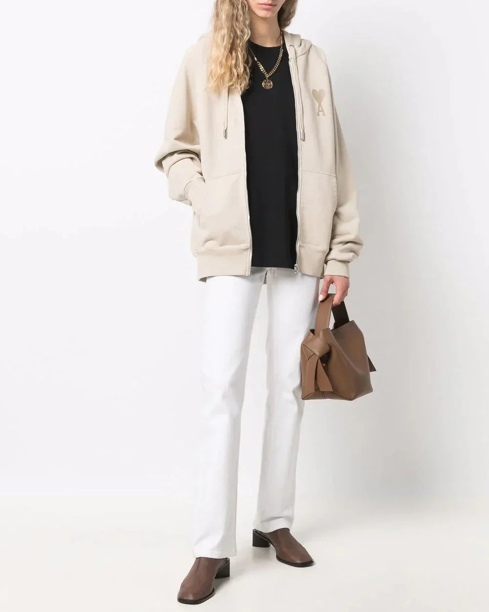 Ami Paris Футболка з монограмою Ami de Coeur