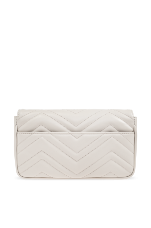 Gucci Cream Shoulder Bag GG Marmont 2.0