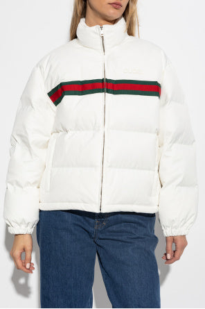 Gucci White Puffer Jacket