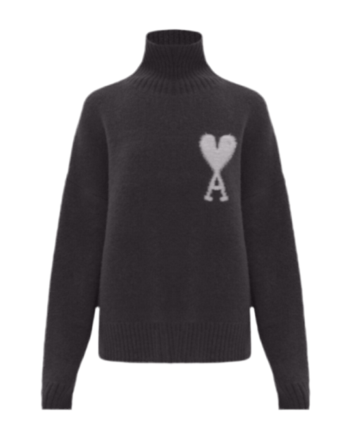 Ami Paris Светр з монограмою Ami de Coeur UKS425.KN0032.061