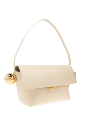 Jacquemus Cream Shoulder Bag Le Rond Carre