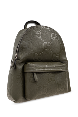 Gucci Green Monogram Backpack