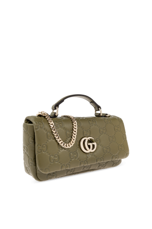 Gucci Green Handbag GG Milano Mini