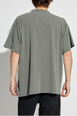 Balenciaga Grey T-Shirt With Logo