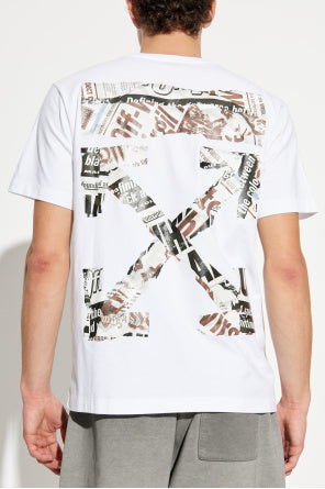Off-White White T-Shirt With Logo