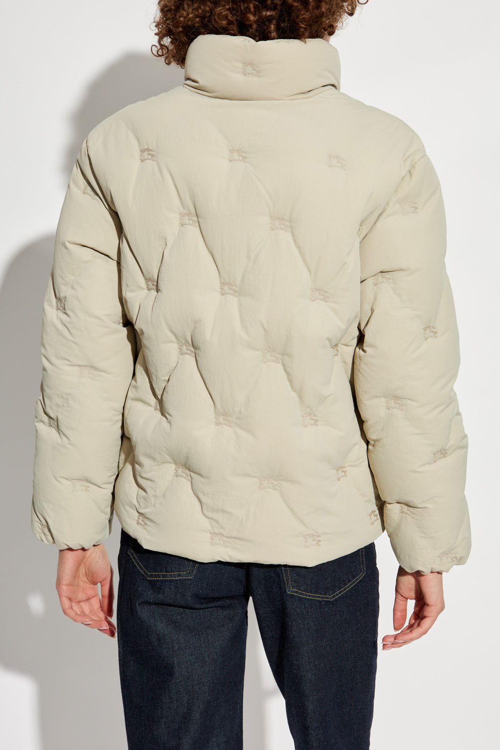 Burberry Grey Puffer Jacket