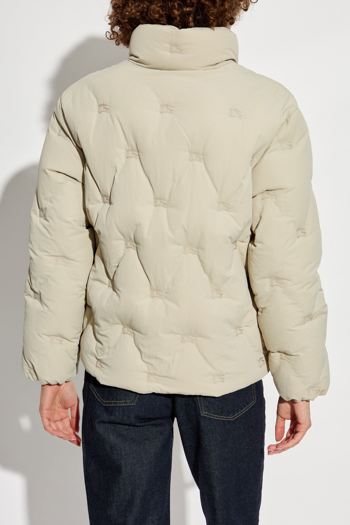 Burberry Grey Puffer Jacket