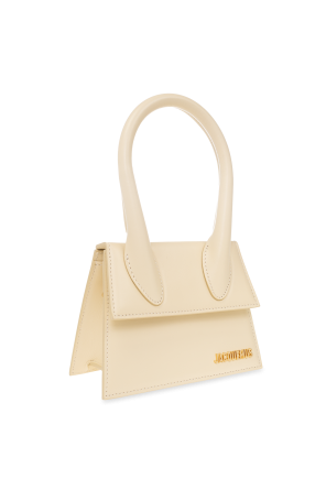 Jacquemus Cream ‘Le Chiquito Moyen’ Shoulder Bag