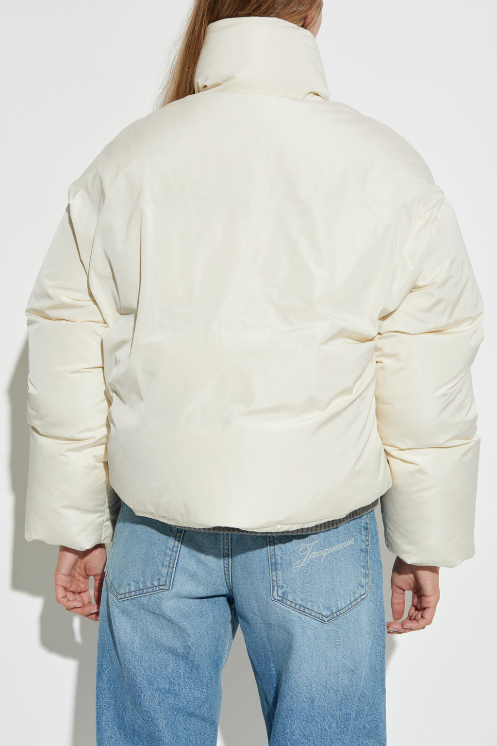 Ami Alexandre Mattiussi Cream Down Jacket
