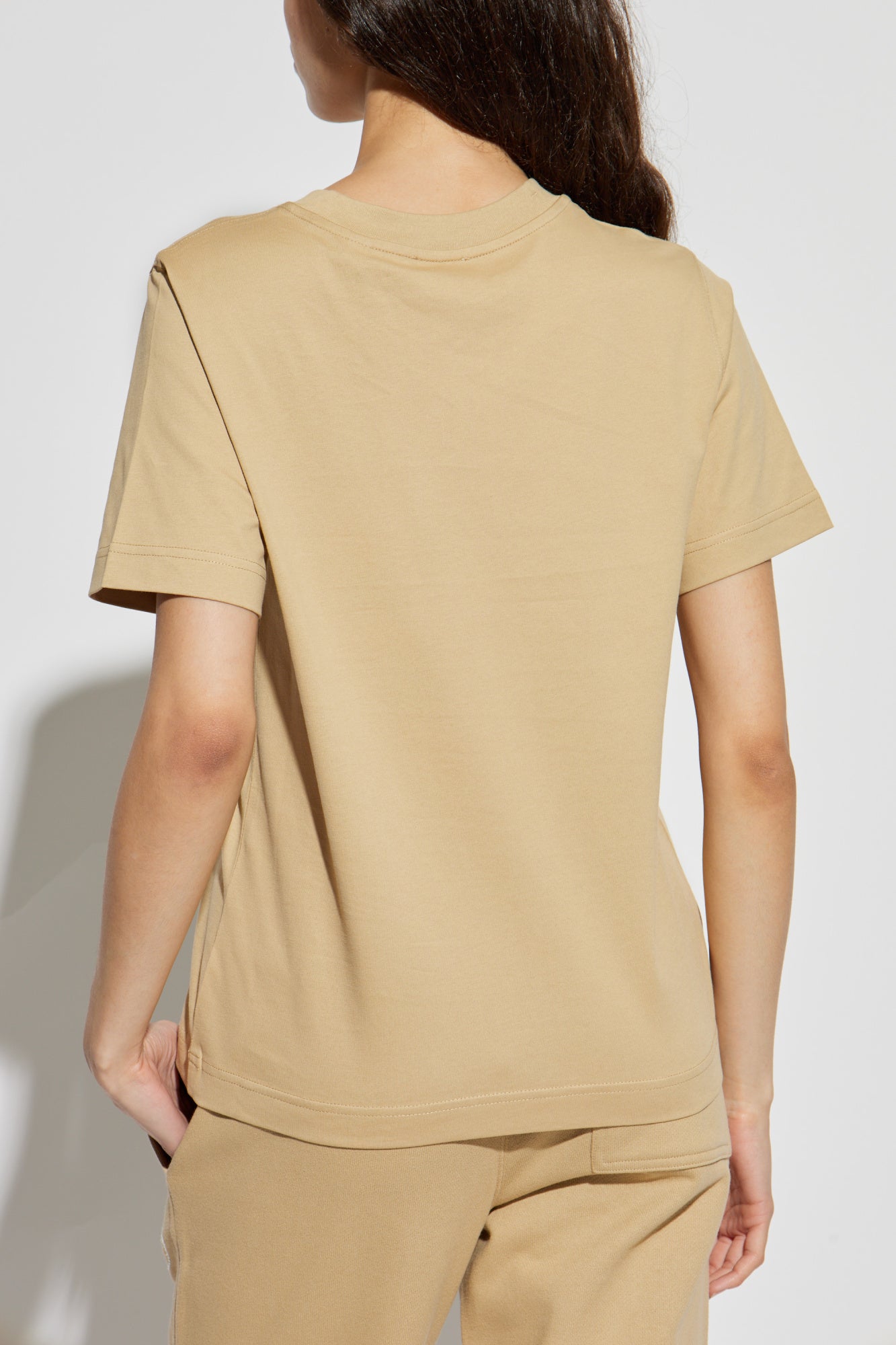 Burberry Beige T-shirt With Logo
