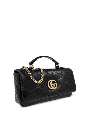 Gucci Black Handbag GG Milano Mini