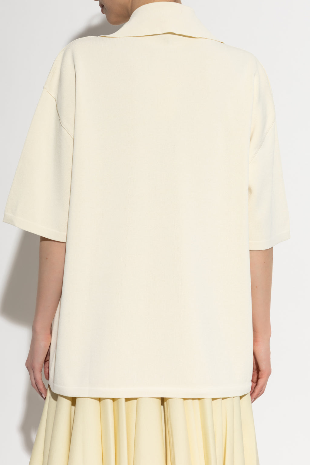 Ami Alexandre Mattiussi Beige Short Sleeve Polo