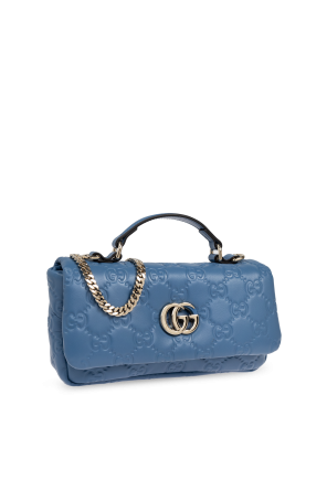 Gucci Blue Handbag GG Milano Small