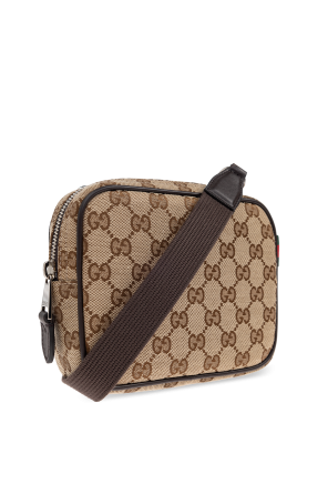 Gucci Beige Shoulder Bag With Monogram