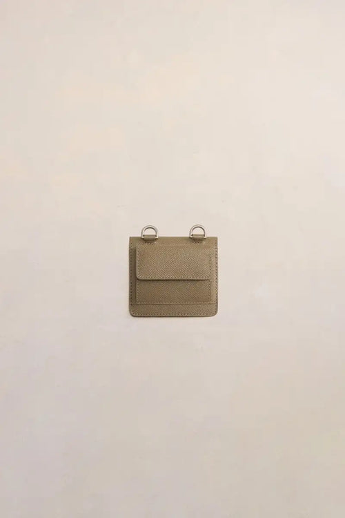 Ami Paris Сумка зелена Ami De Coeur USL101.AL0036281