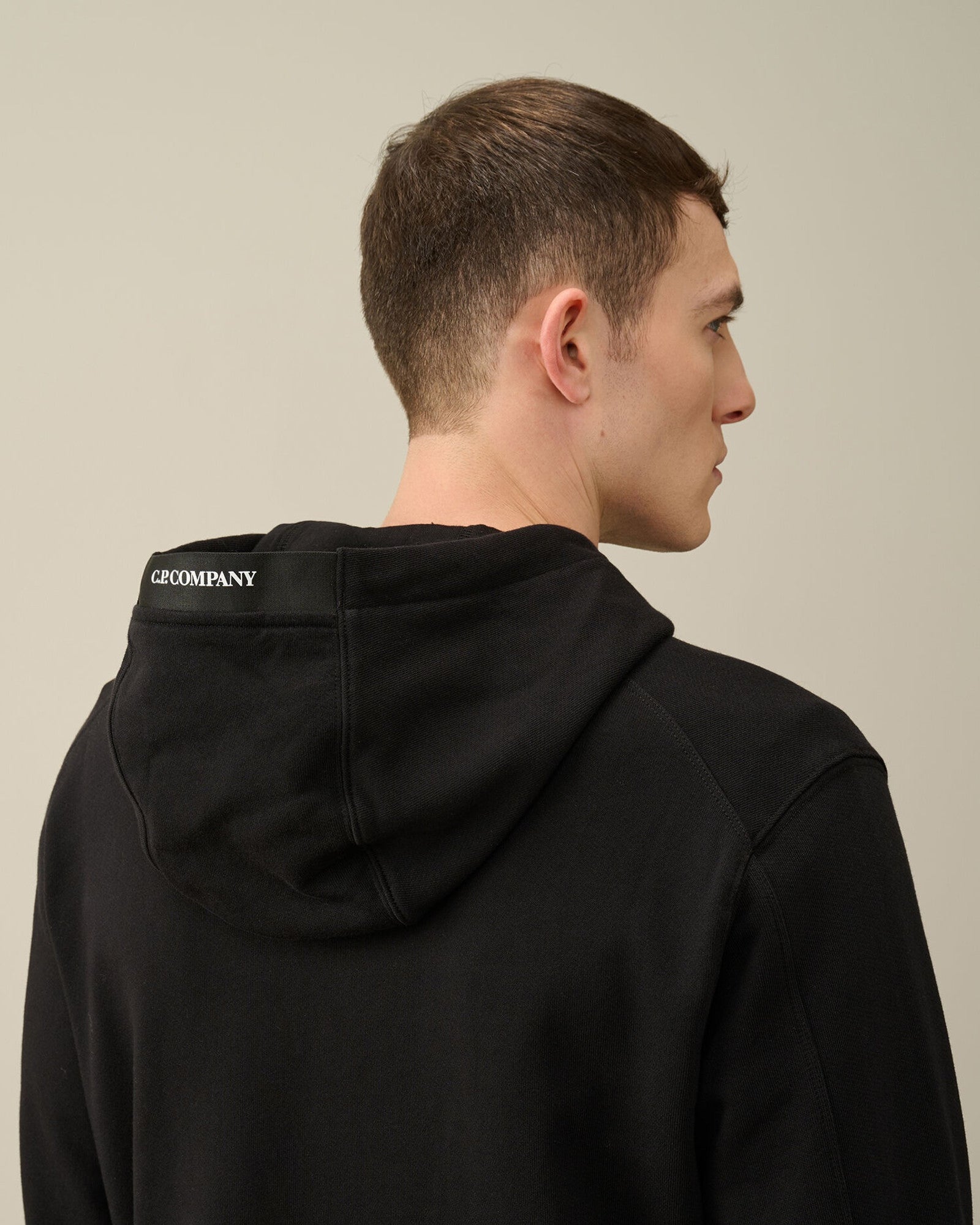 C.P. Company Худі чорний 14CMSS023A005086W