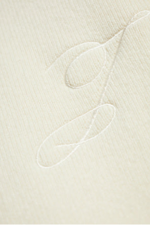 Jacquemus Cream Wool Cardigan ‘Pallone’