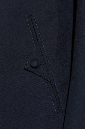 Marni Navy Blue Wool Jacket