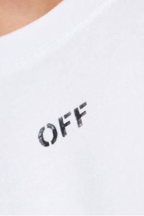 Off-White White T-Shirt With Logo
