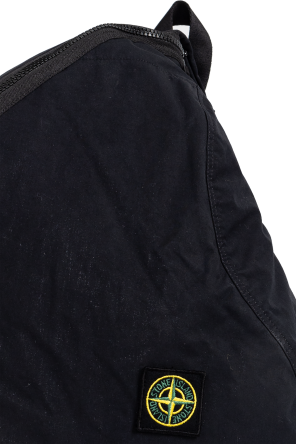 Stone Island Black Shoulder Backpack