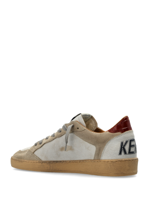 Golden Goose Beige 'Ballstar Double Quarter With Fol' Sports Shoes