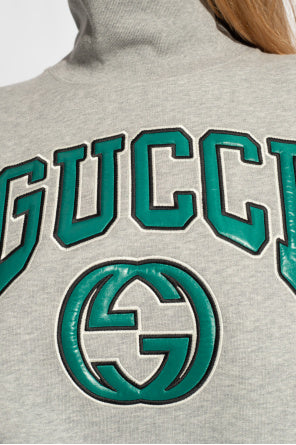 Gucci Grey Turtleneck Sweatshirt