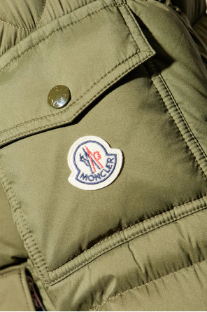 Moncler Green Down Jacket "Maya"