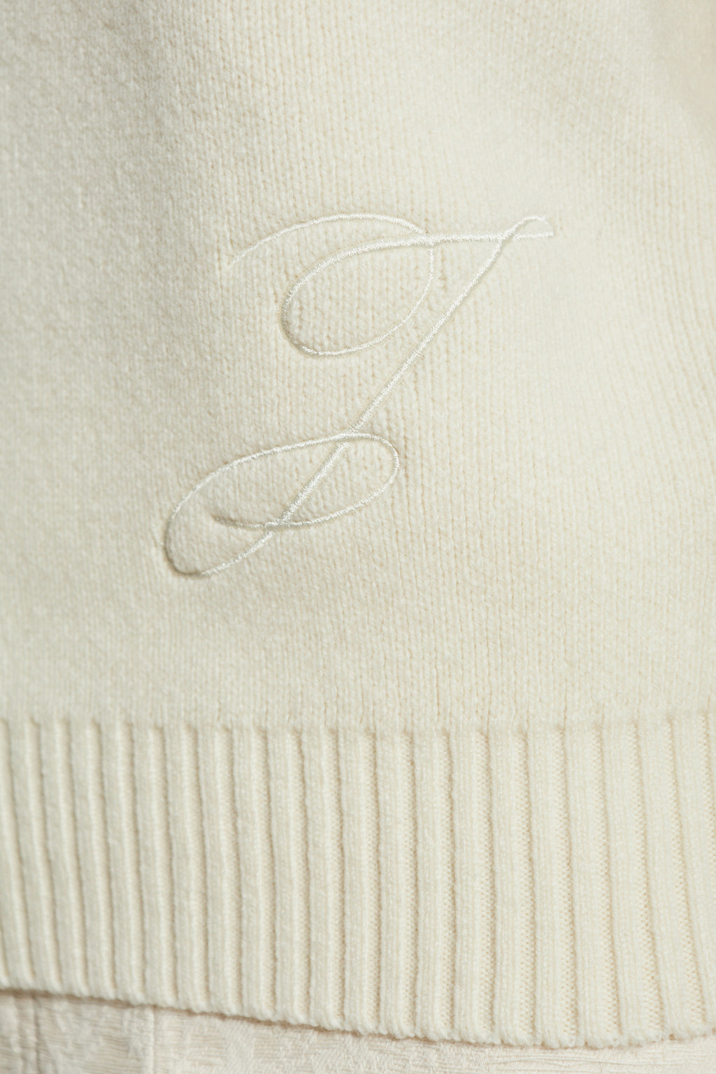 Jacquemus Cream Wool Turtleneck ‘Pallone’
