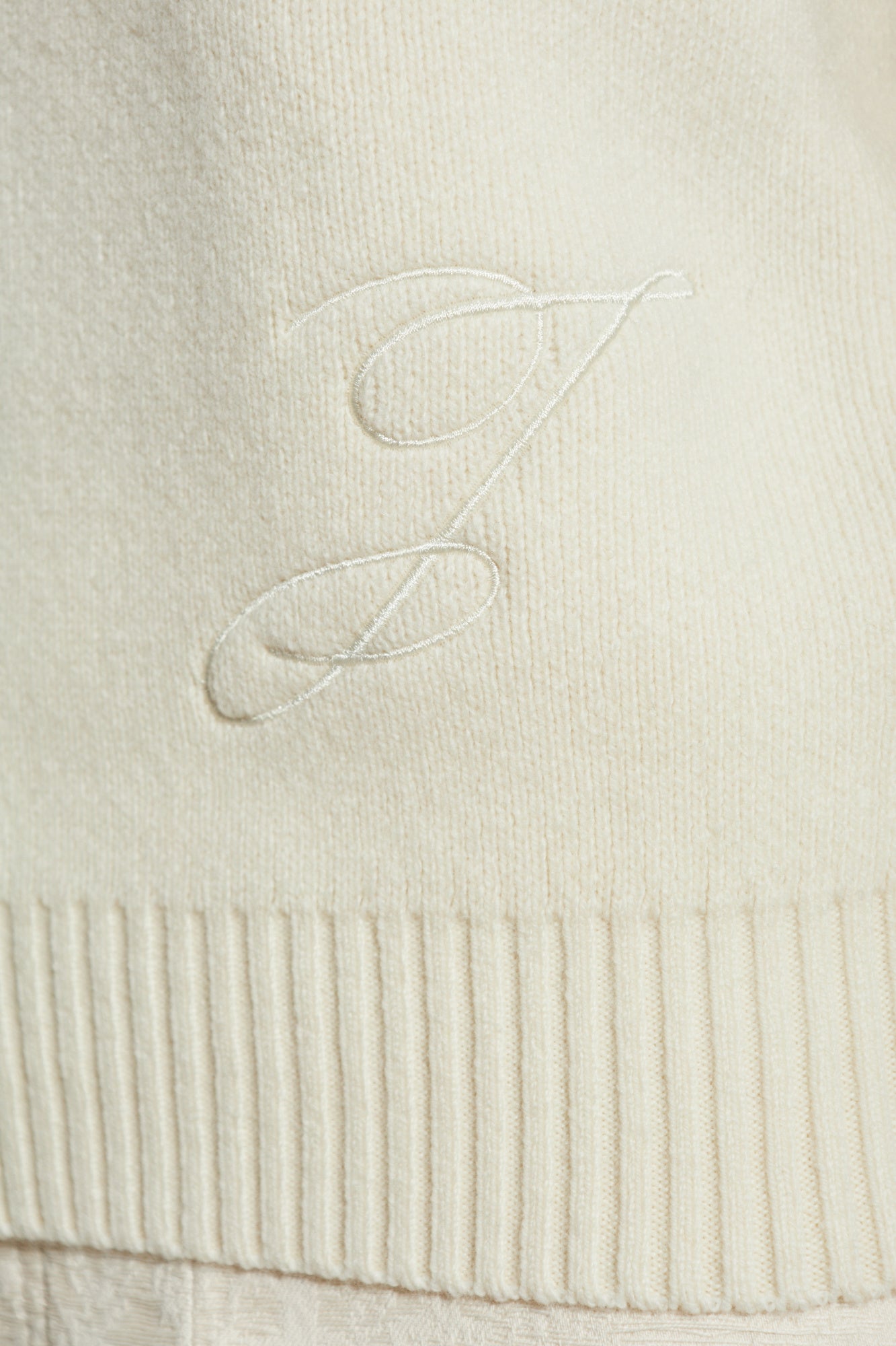Jacquemus Cream Wool Turtleneck ‘Pallone’