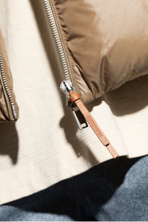 Jil Sander+ Beige Down Jacket With Hood