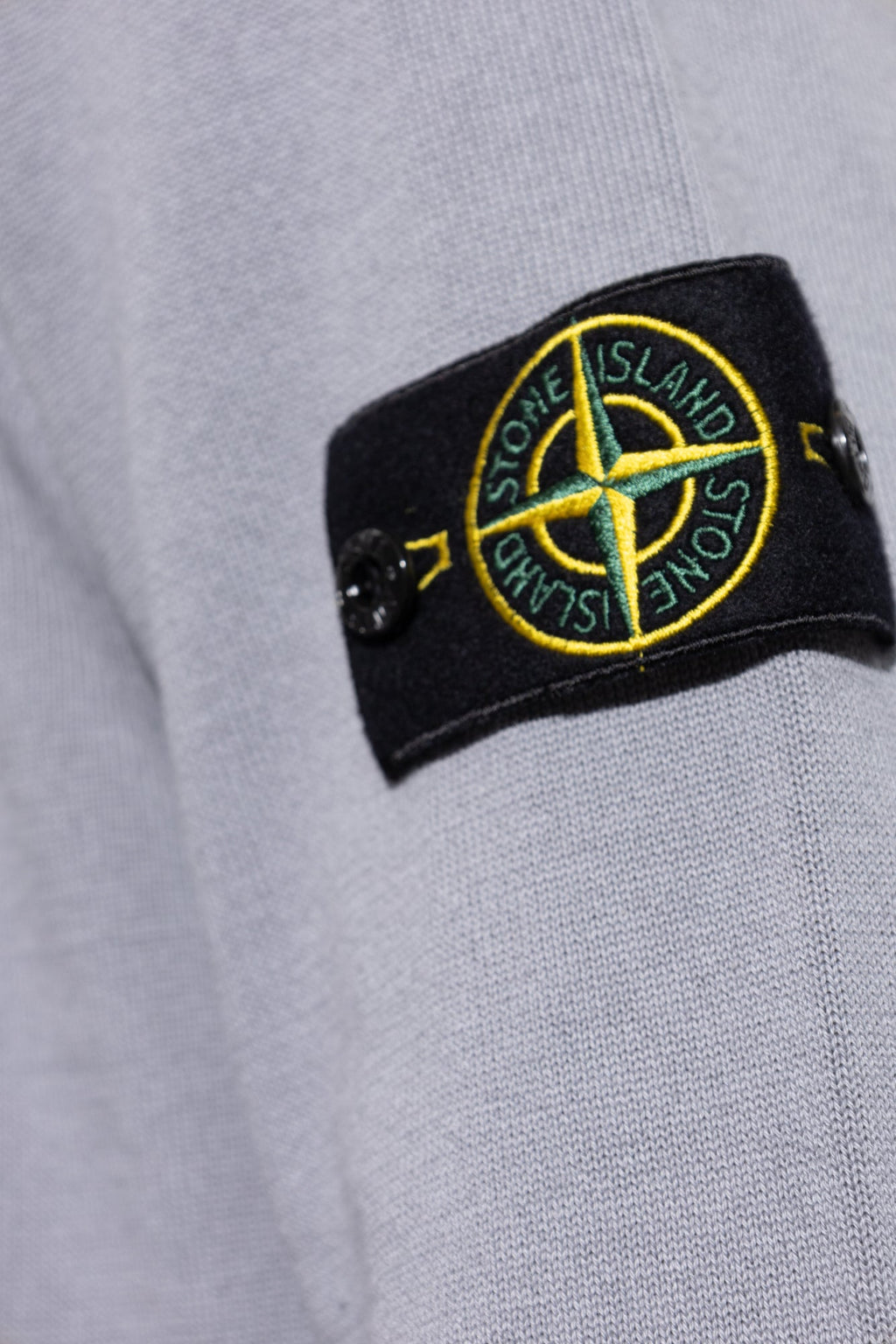 Stone Island GREY Sweater with stand-up collar K1S155100063 S00B2-V0024