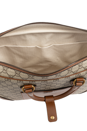 Gucci Beige Canvas Handbag GG Supreme