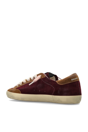 Golden Goose Burgundy ‘Super-Star Penstar Classic With’ Sports Shoes