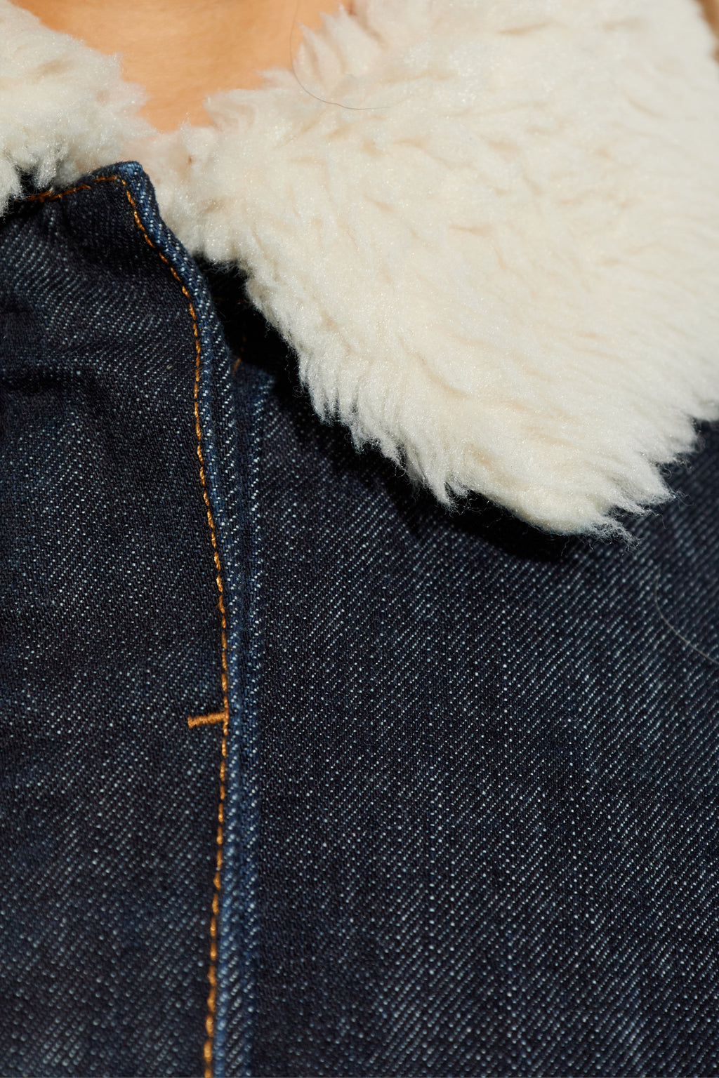 Jacquemus Navy Blue Denim Jacket ‘De-nimes Ovalo’