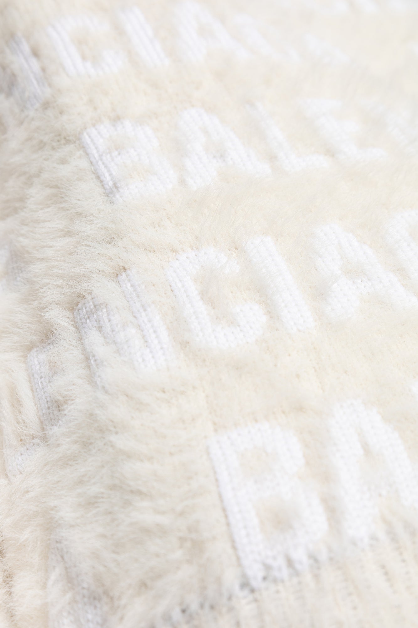 Balenciaga Cream Monogram Sweater